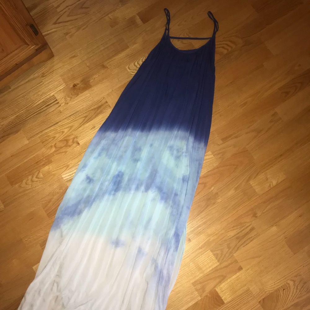 Vacation Tie Dye Maxi Dress - L - EUC